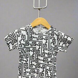 2 Piece Abstract Black/White | YELL-OH!